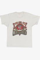 Vintage 1989 Super Bowl XXIII Champions San Francisco 49ers Screen Stars T-Shirt (1980s)