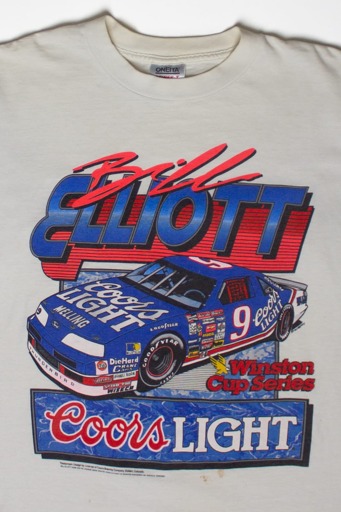 Vintage Bill Elliott Winston Cup T-Shirt (1990s)