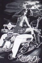 Ride Or Die Graphic Motorcycle T-Shirt