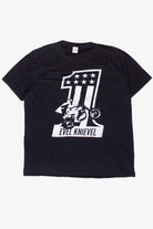 Evel Knievel Motorcycle Graphic T-Shirt