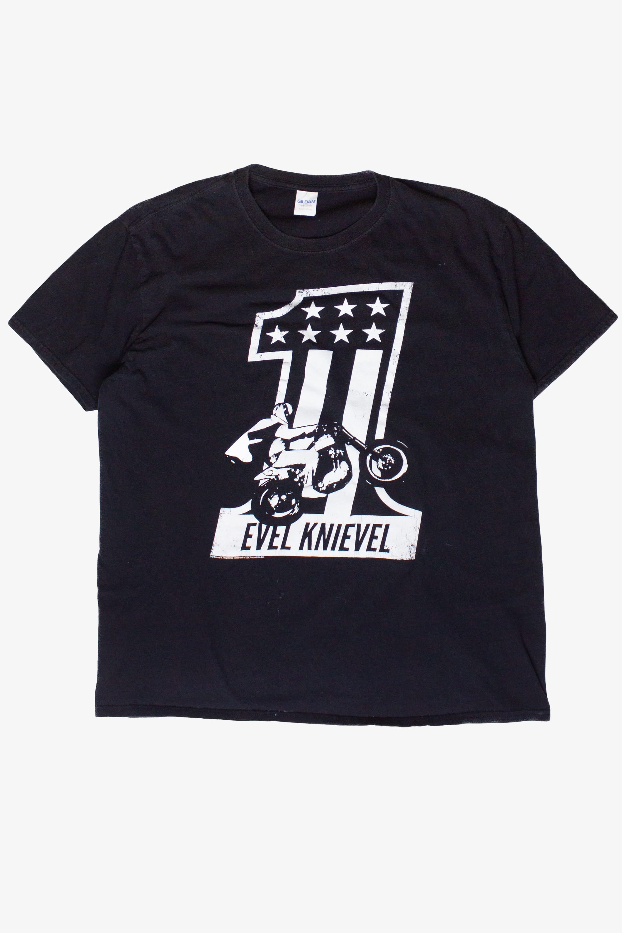 Evel Knievel Motorcycle Graphic T-Shirt