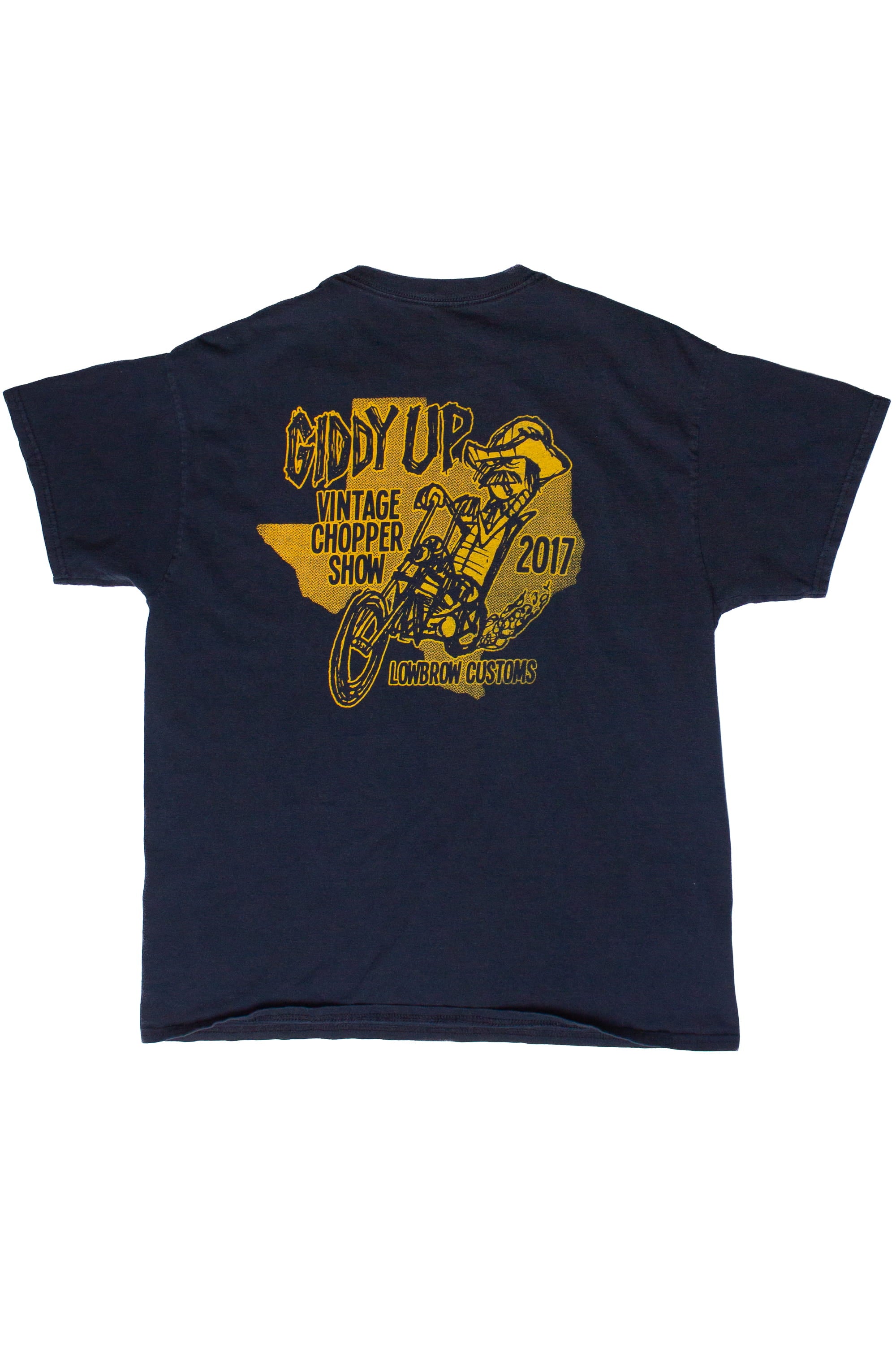 Giddy Up Vintage Chopper Show T-Shirt 