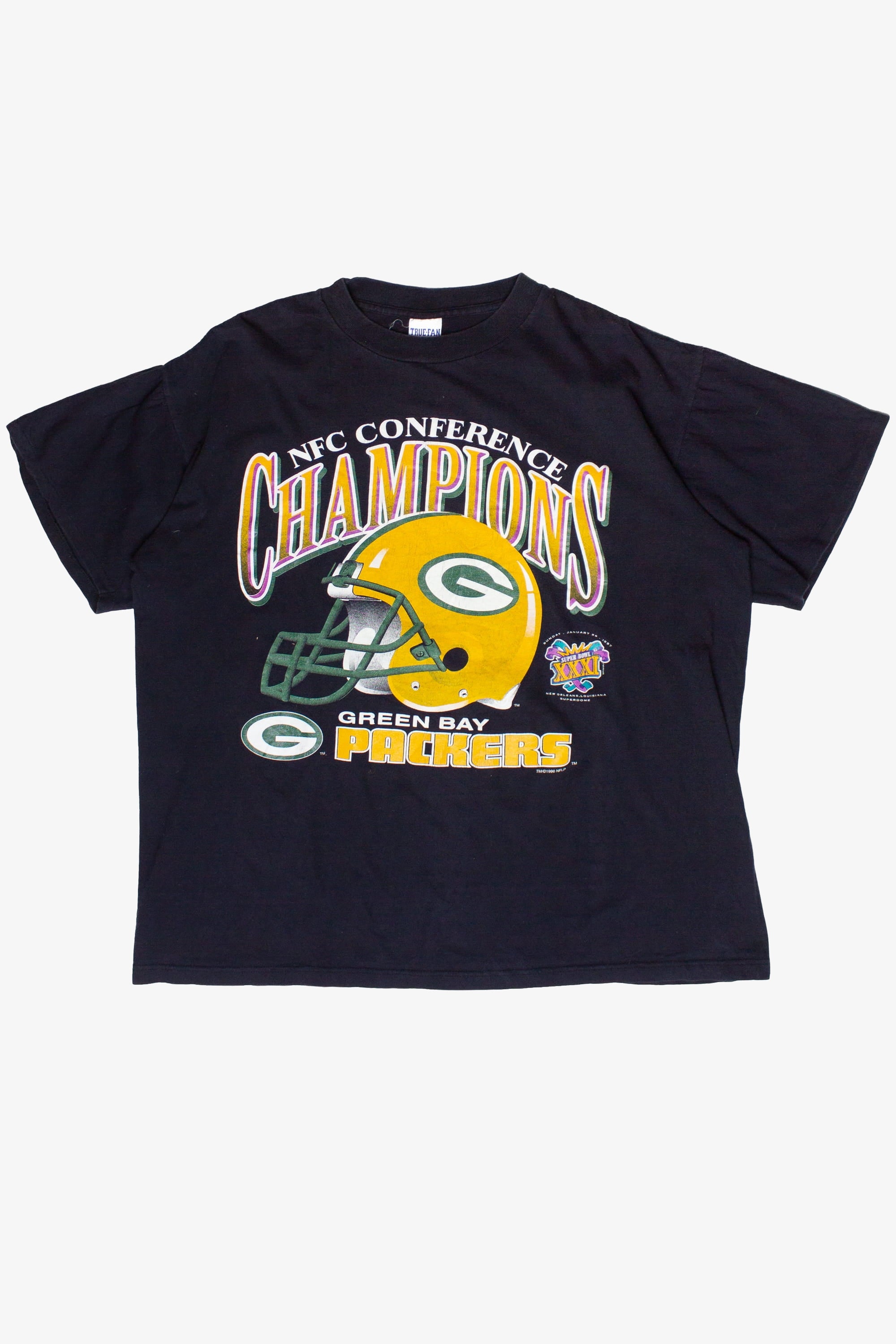 Vintage Green Bay Packers NFC Conference Champions T-Shirt (1996)