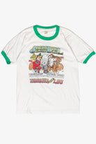 Vintage Sugar Bowl Nebraska vs LSU Ringer T-Shirt (1985)