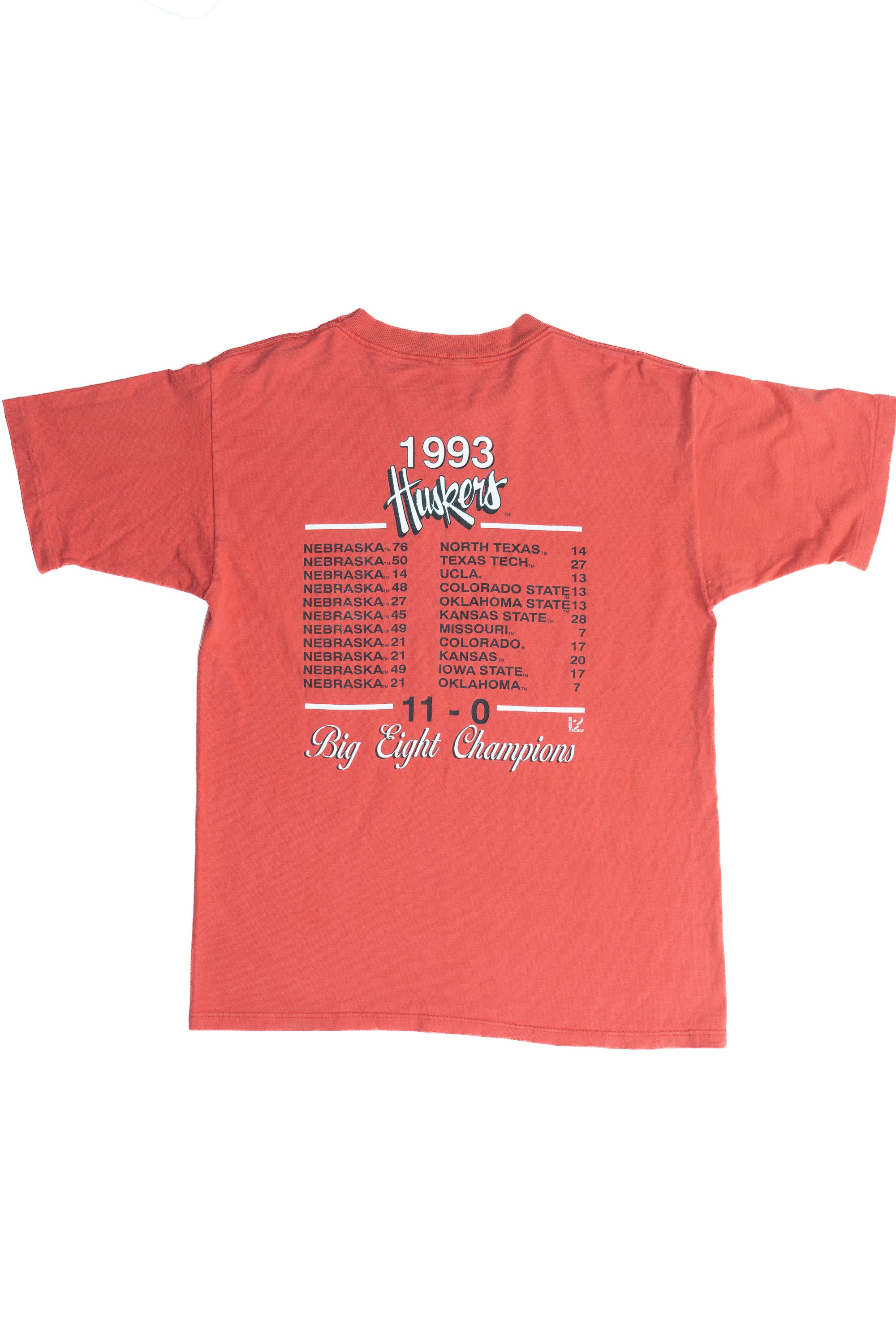 Vintage 1991 Huskers Vs Seminoles Orange Bowl National Championship T-Shirt