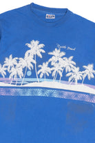 Vintage "Myrtle beach" Palm Trees Front/Back Print T-Shirt (1990s)