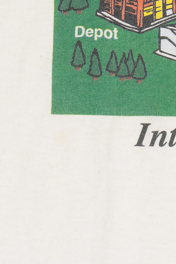 Vintage "Intra-net Homepage" Early Internet Single Stitch T-Shirt (1990s)