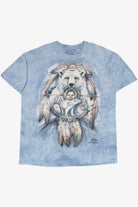 Dreamcatcher Polar Bear The Mountain Tie Dye T-Shirt