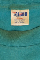 Vintage San Jose Sharks NHL Hockey Single Stitch Trench T-Shirt (1990s)