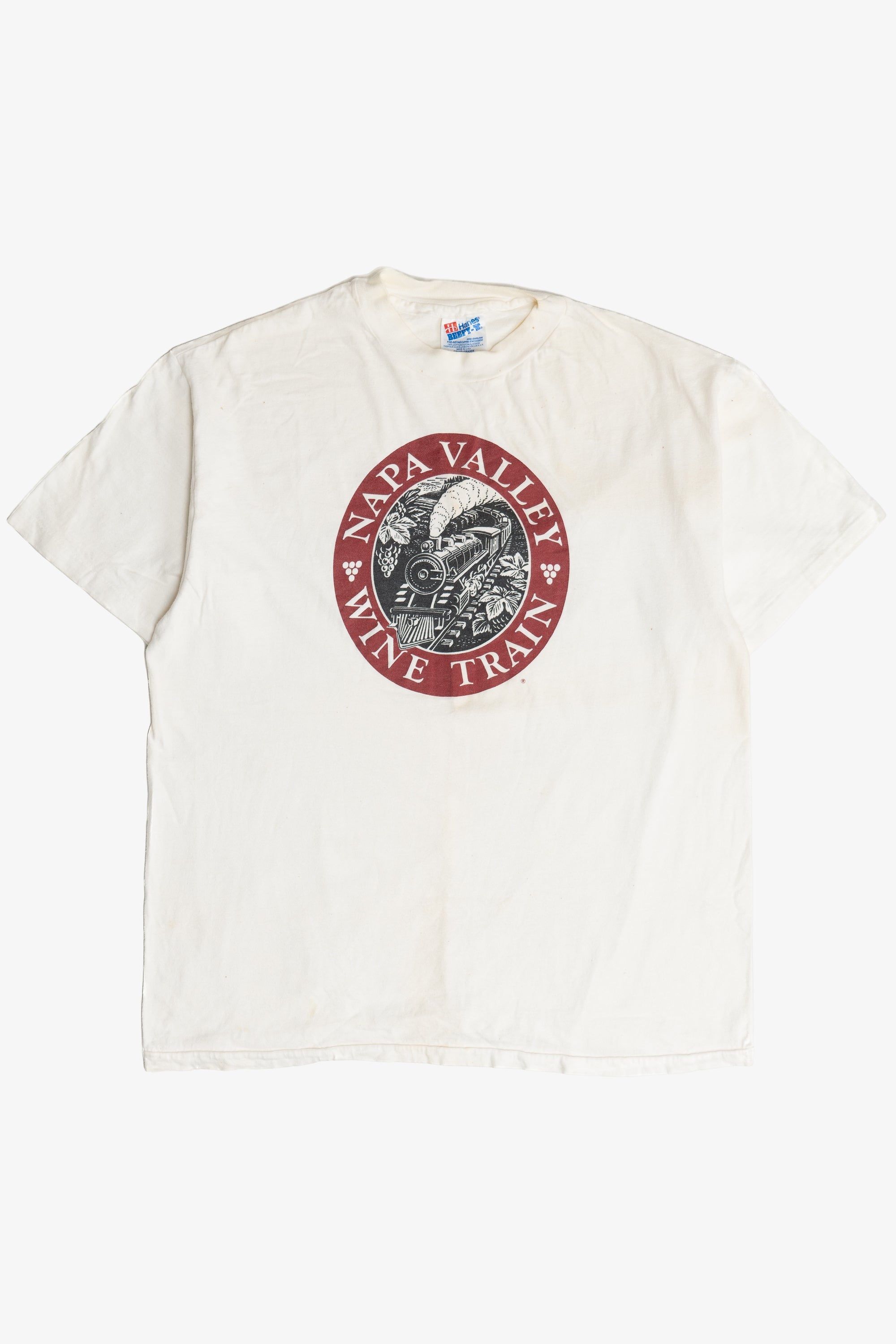 Vintage Distressed Napa Valley Wine Train T-Shirt (1990s)