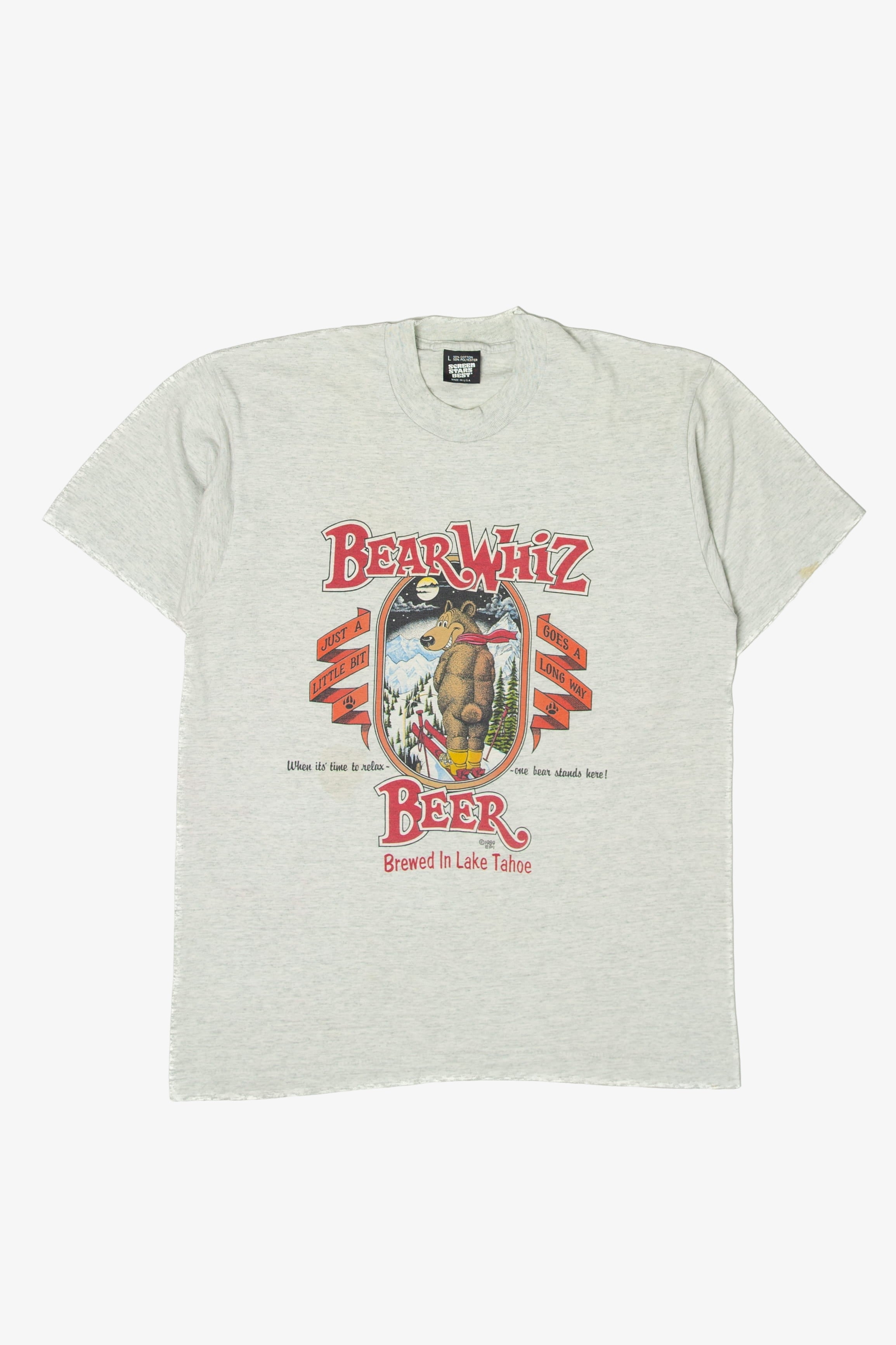 Vintage Bear Whiz Beer T-Shirt (1980s)