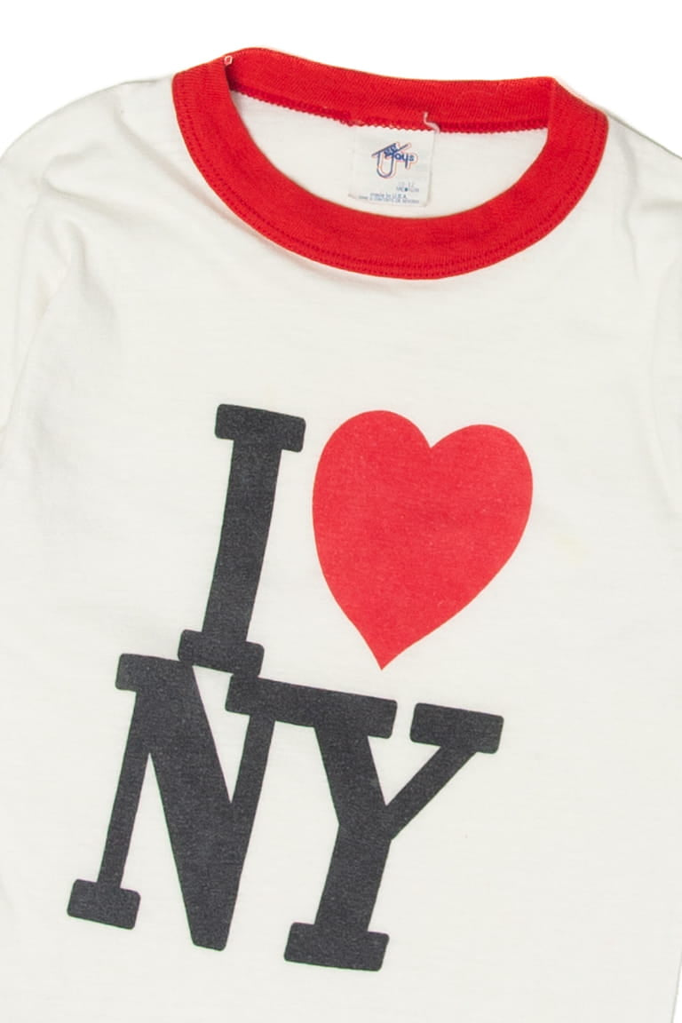 Vintage Child Sized "I Love New York" T-Shirt (1980s)