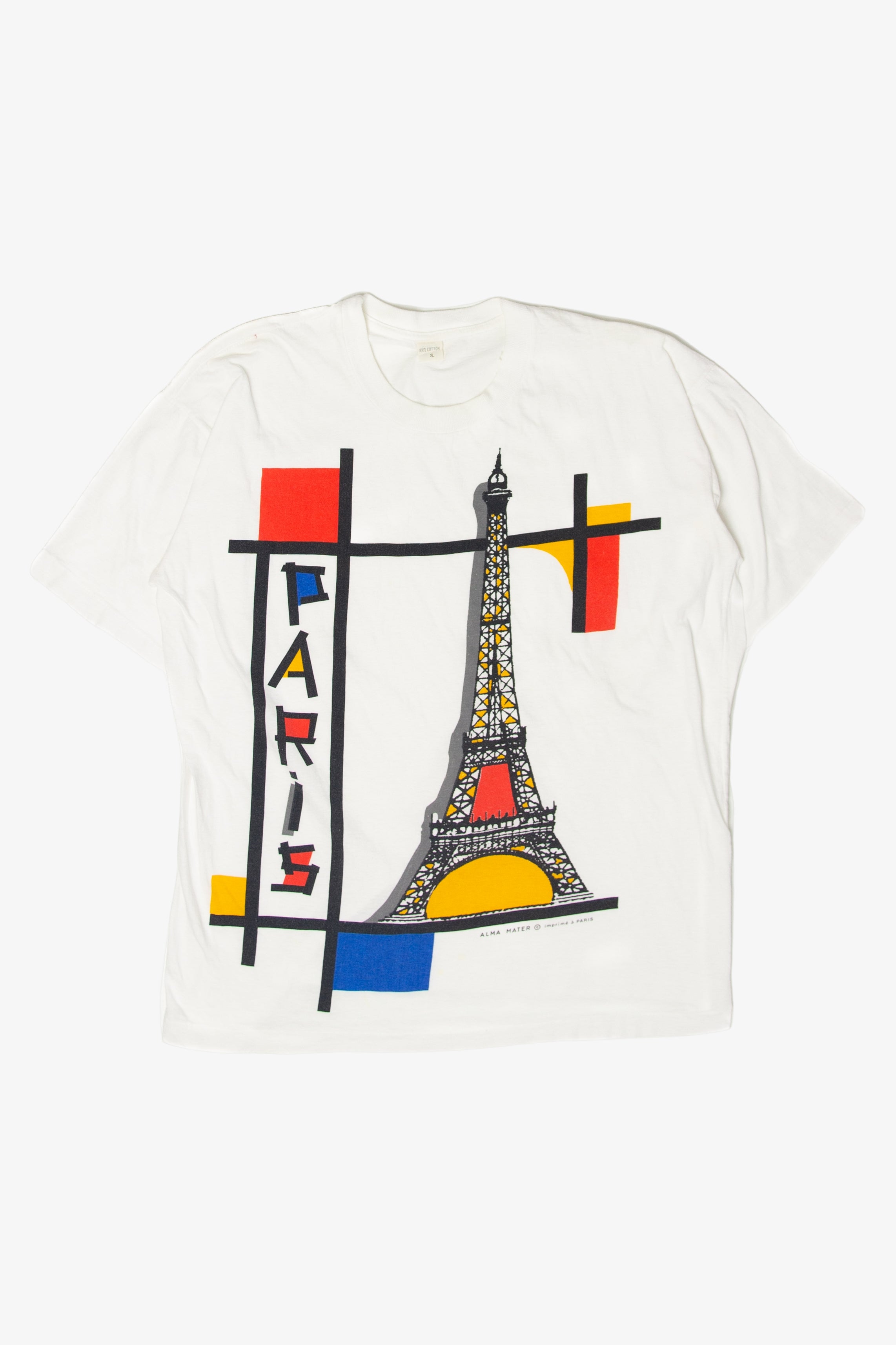 Vintage Distressed Paris T-Shirt (1980s)