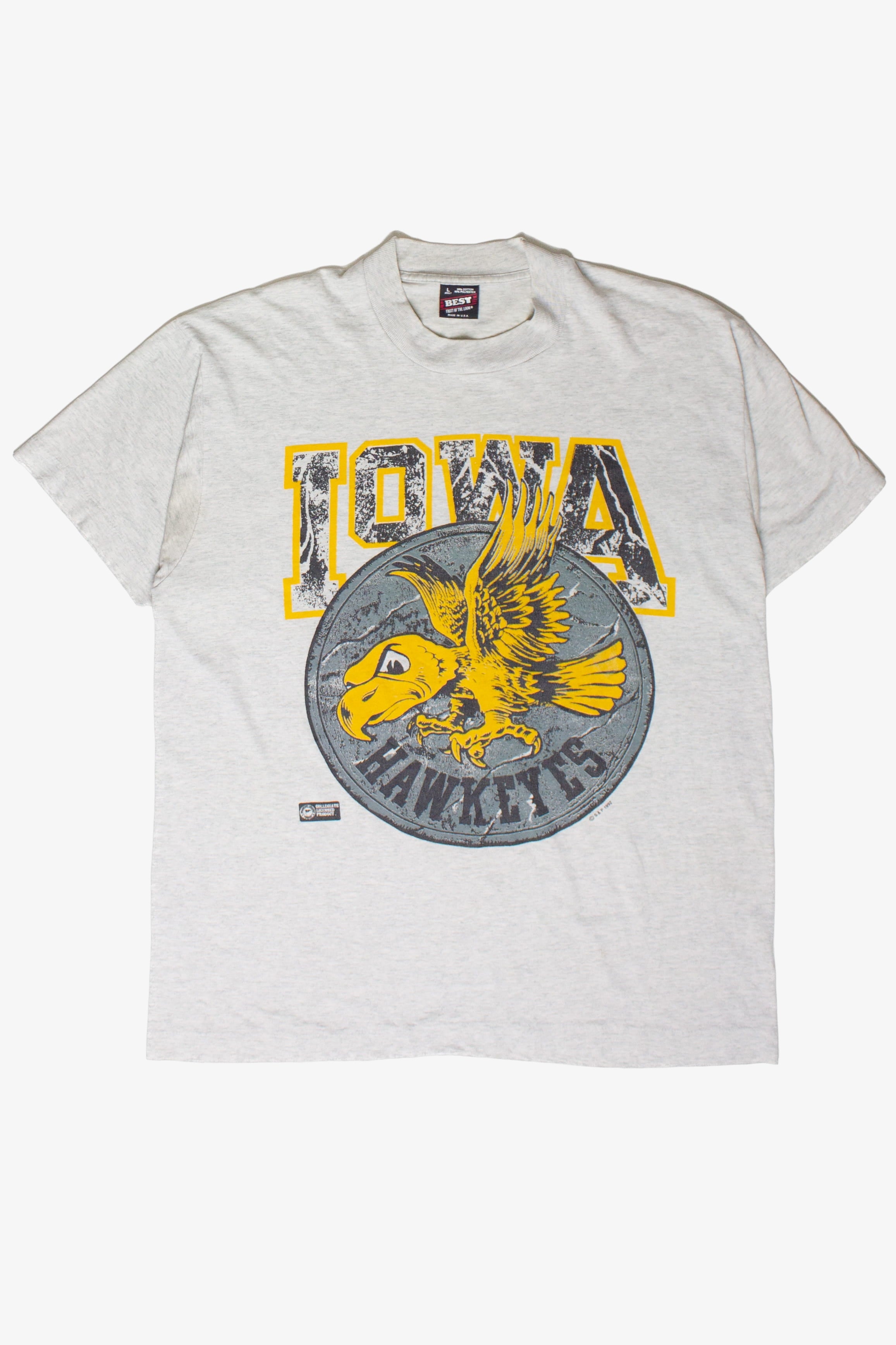 Vintage Iowa Hawkeyes T-Shirt (1990s)