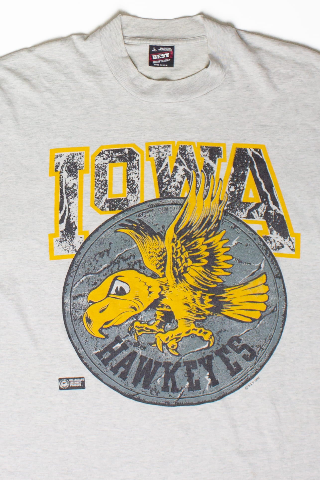 Vintage Iowa Hawkeyes T-Shirt (1990s)