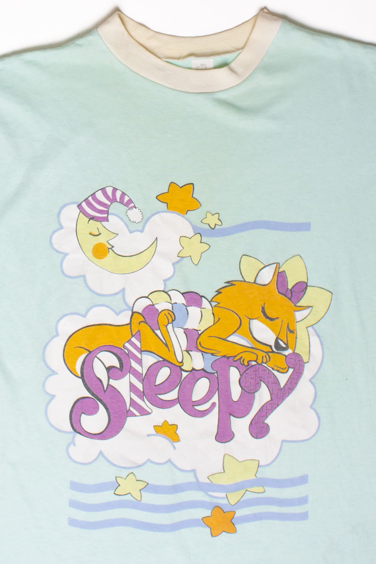 Vintage Sleepy Fox Pajama T-Shirt (1990s)