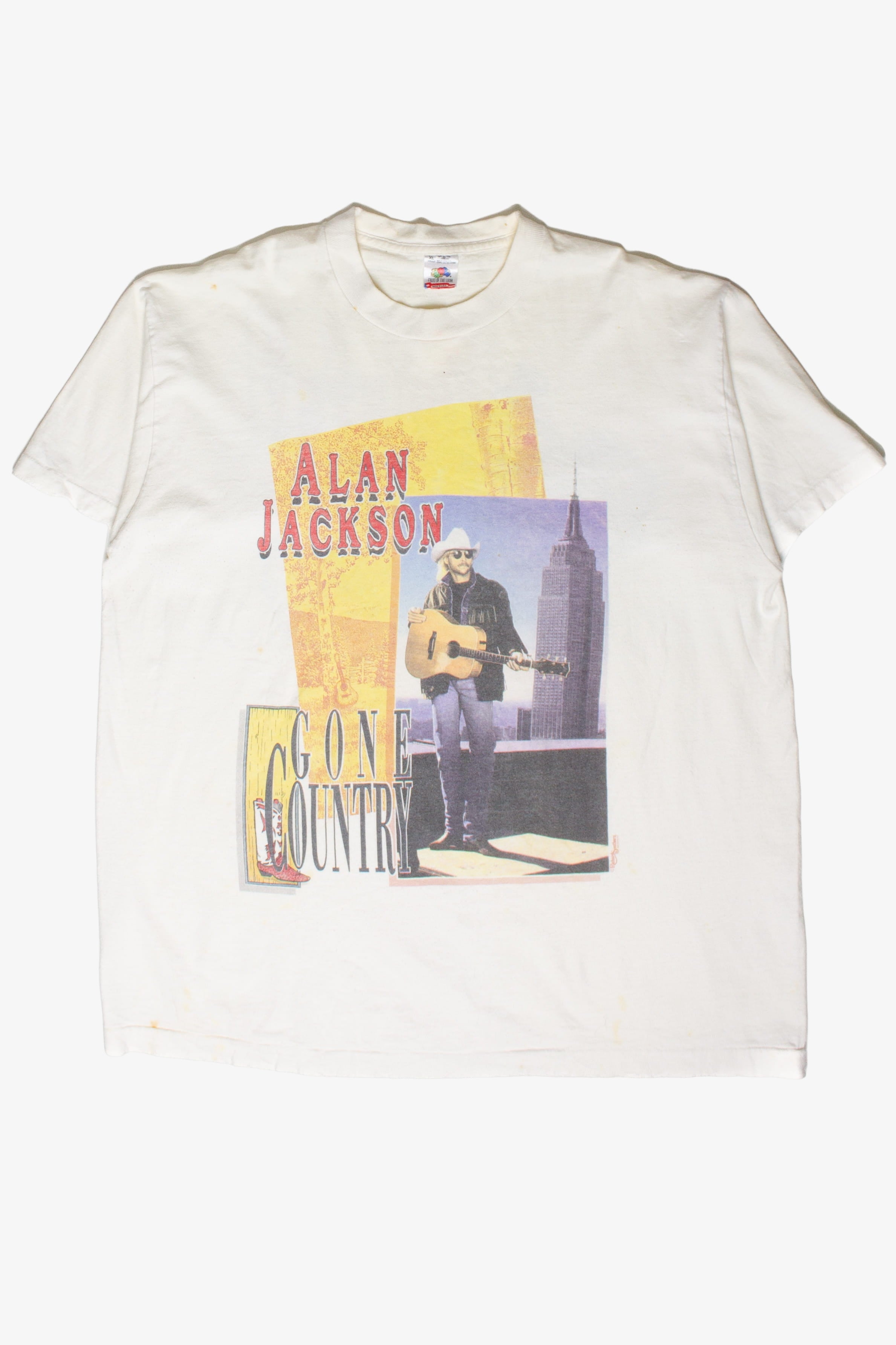 Vintage Alan Jackson Gone Country T-Shirt (1990s)