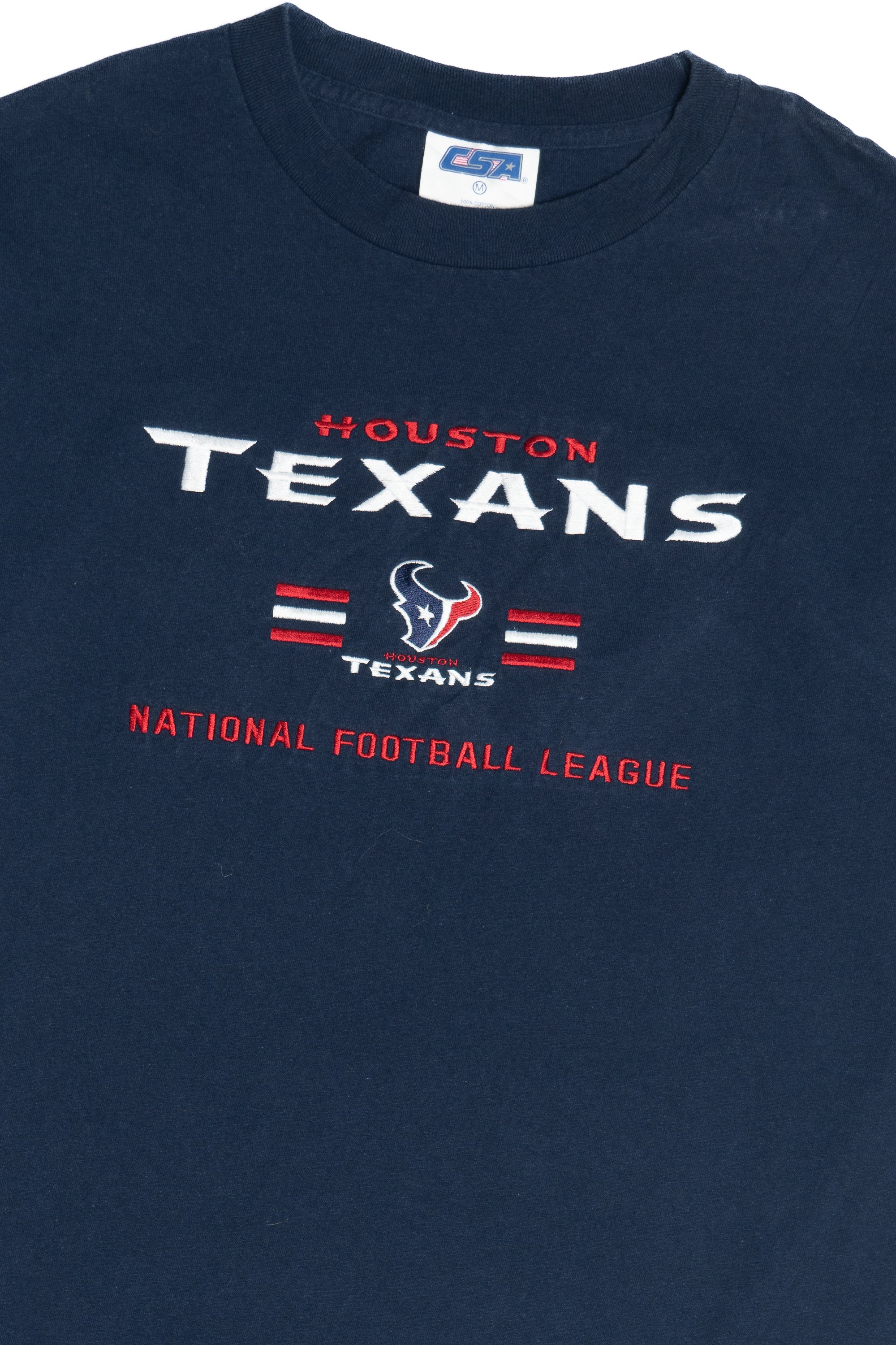 Vintage Houston Texans NFL Embroidered Logo T-Shirt (2000s)