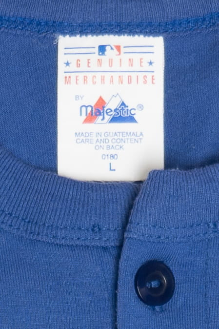 Vintage Texas Rangers MLB Majestic Two Button T-Shirt (1990s)
