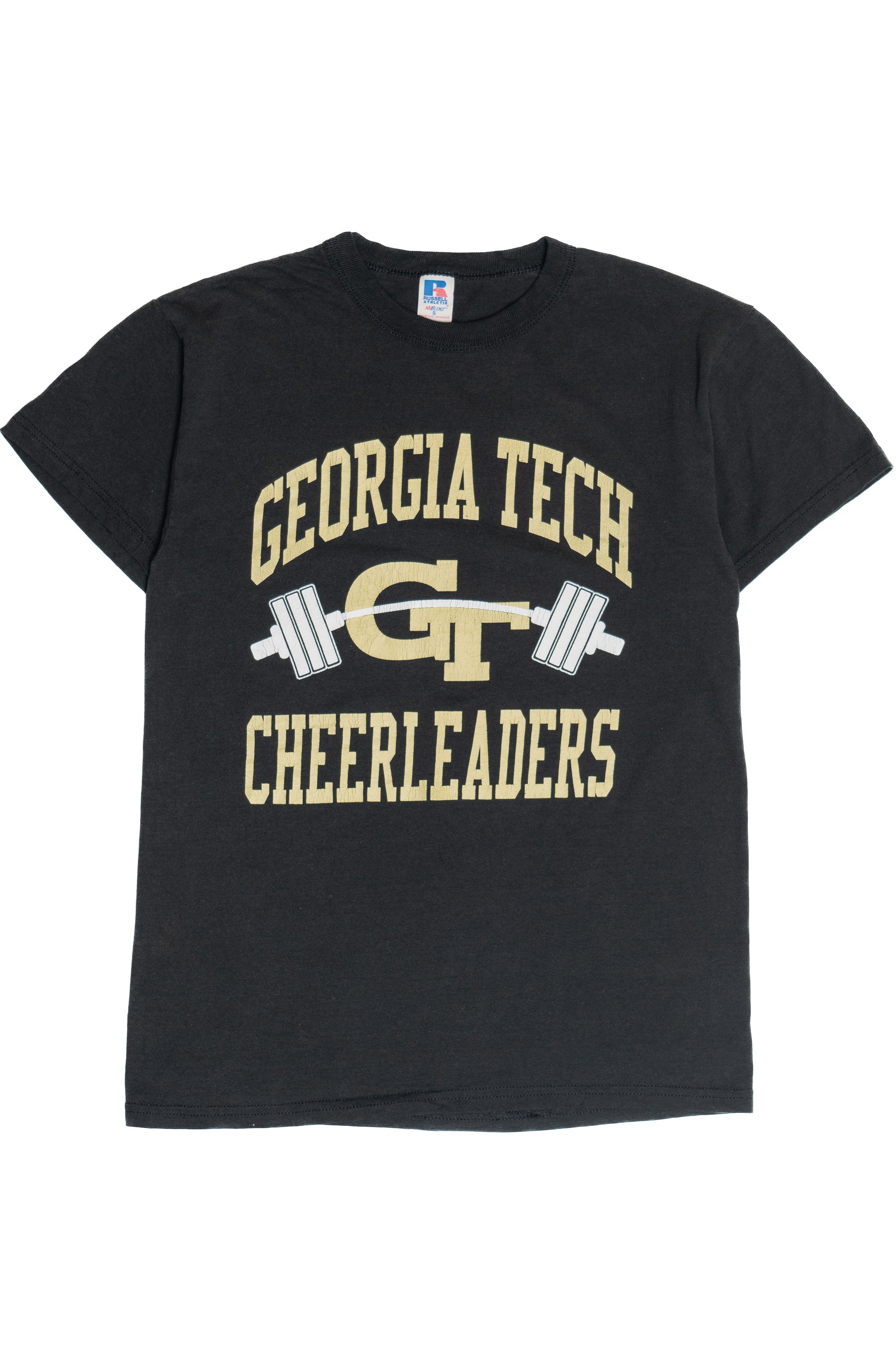 Vintage "Georgia Tech Cheerleaders" Russell Athletic T-Shirt (1990s)