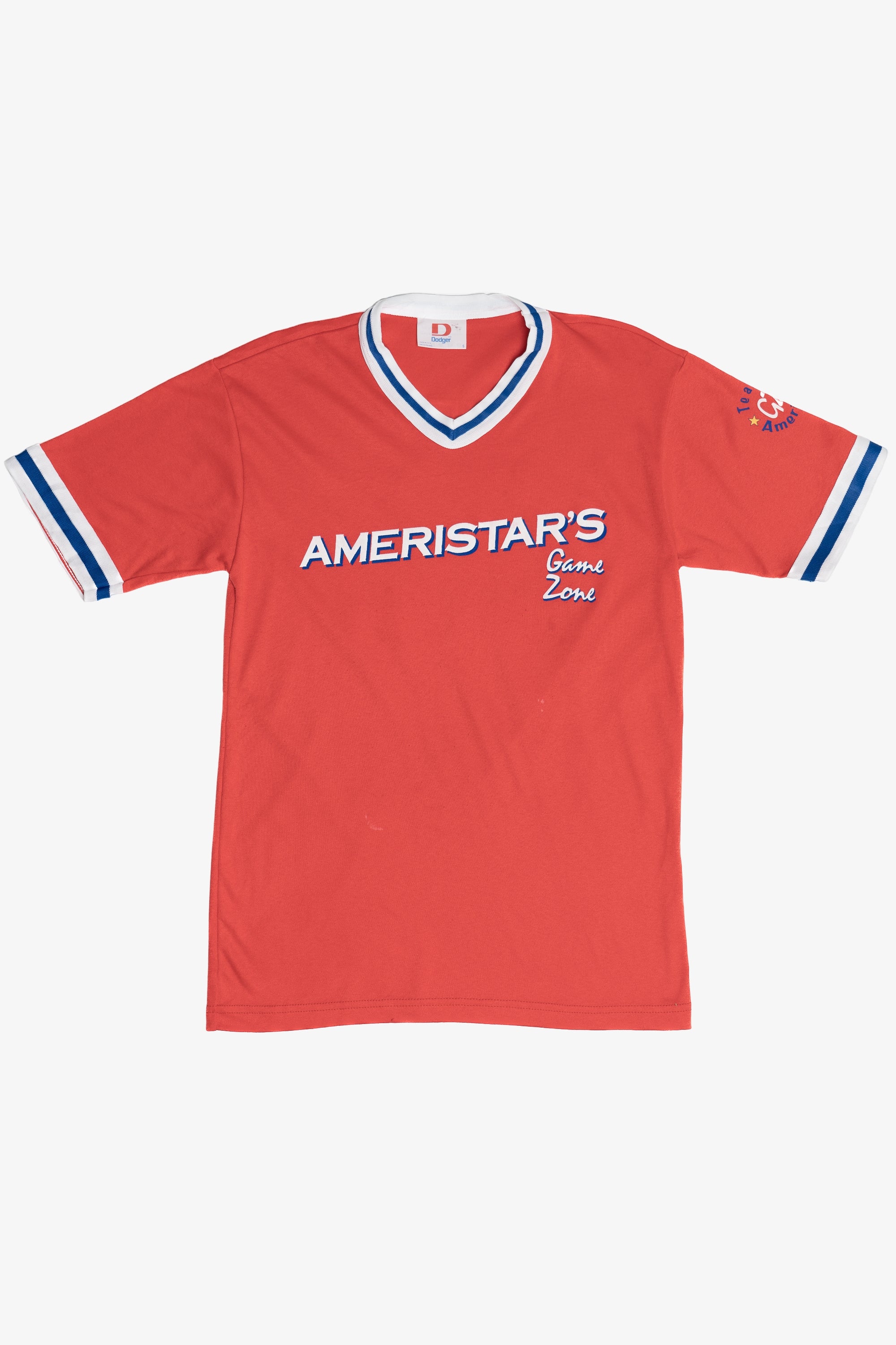 Ameristar's Game Zone "Jokers" V-Neck Baseball Ringer T-Shirt