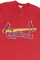 St. Louis Cardinals Bowden #42 Two Button T-Shirt