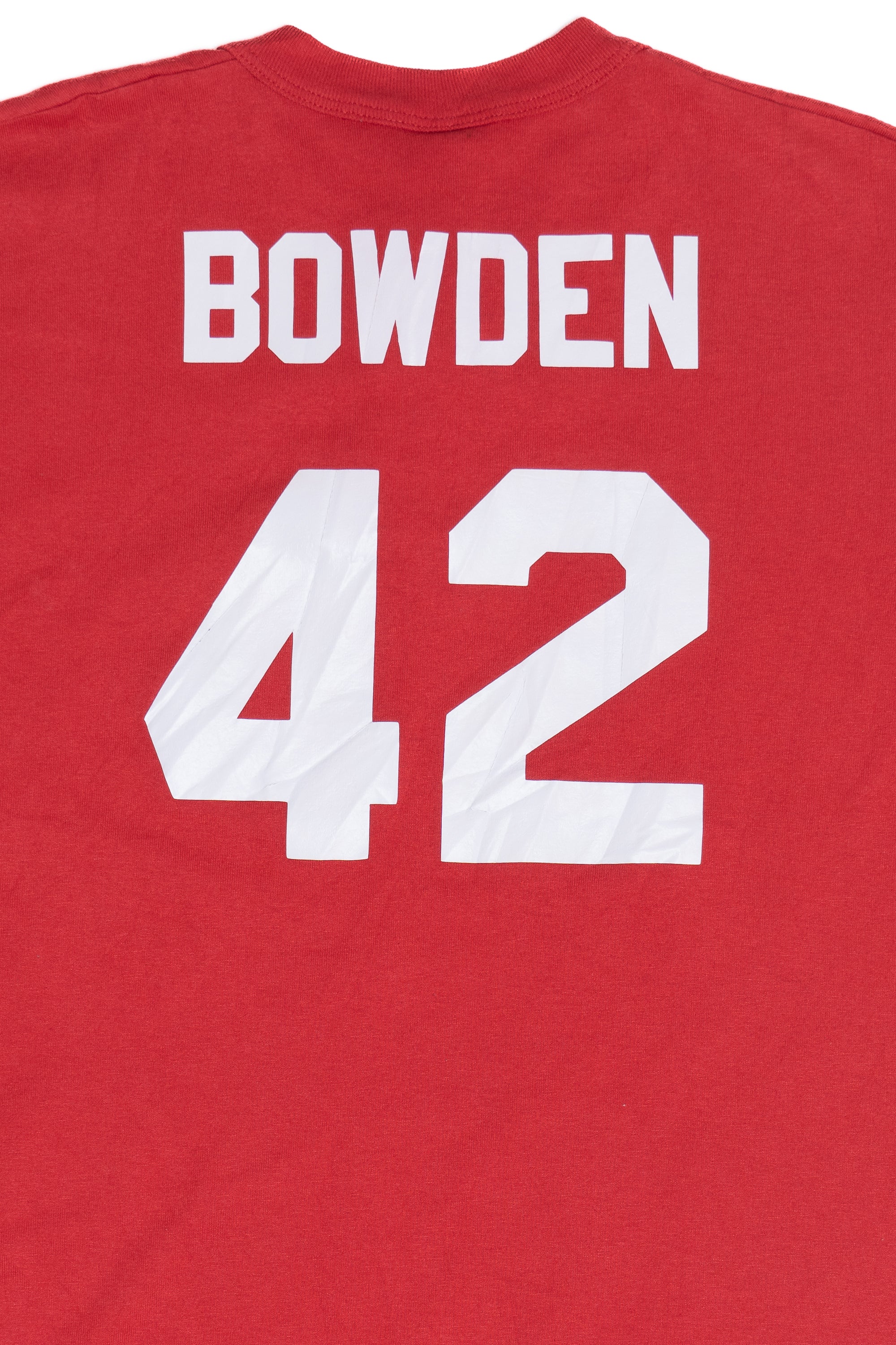 St. Louis Cardinals Bowden #42 Two Button T-Shirt