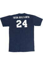 Tampa Bay Rays #24 Two Button Majestic T-Shirt