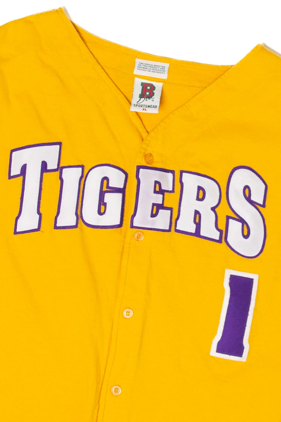 Vintage Tigers Baseball National Champs Shirt (1990s)