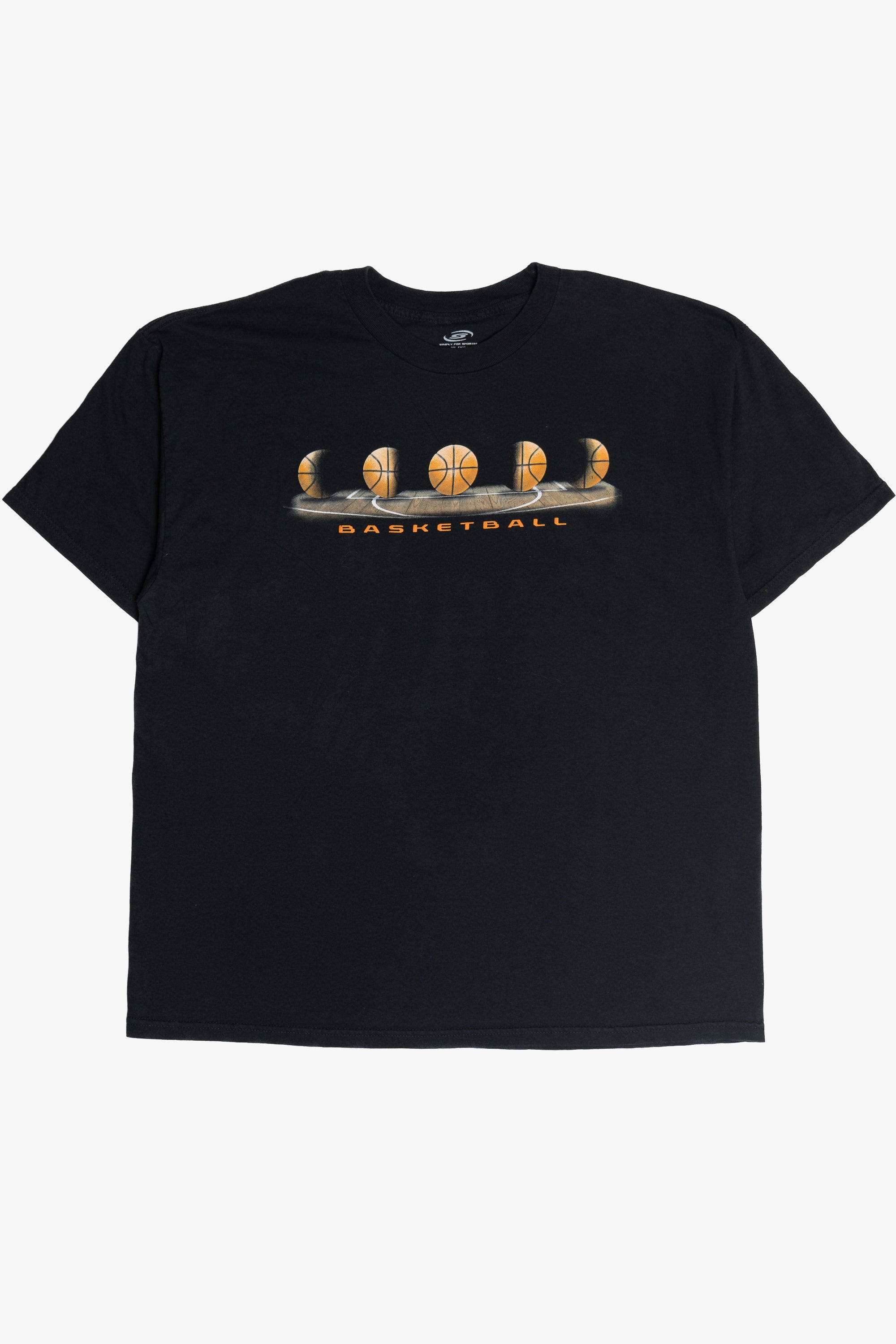 Basketball Raised Print T-Shirt