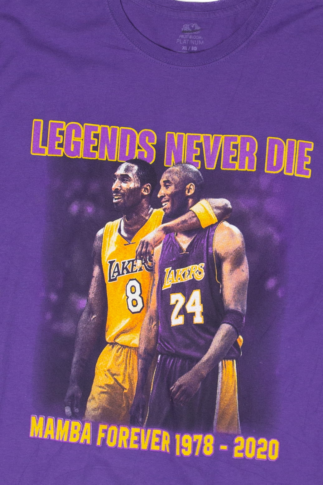 Recycled Kobe Bryant Memorial T-Shirt (2020s)