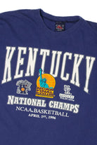 Vintage Kentucky NCAA Basketball Champs T-Shirt (1990s)