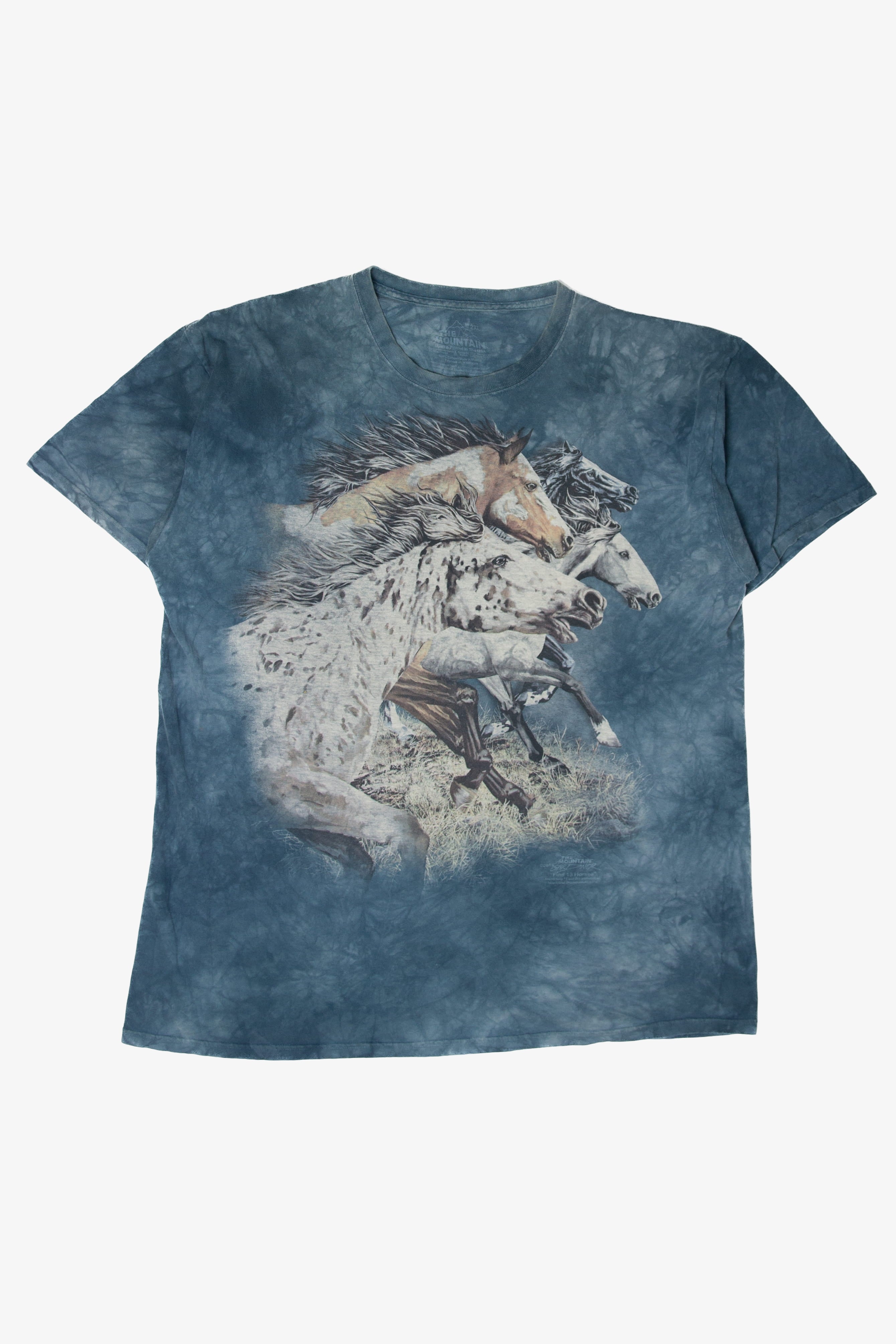 Recycled Horses The Mountain Tie Dyed T-Shirt