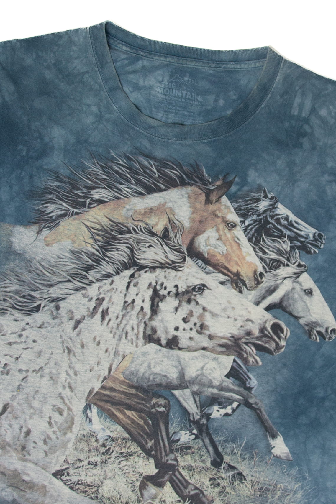 Recycled Horses The Mountain Tie Dyed T-Shirt