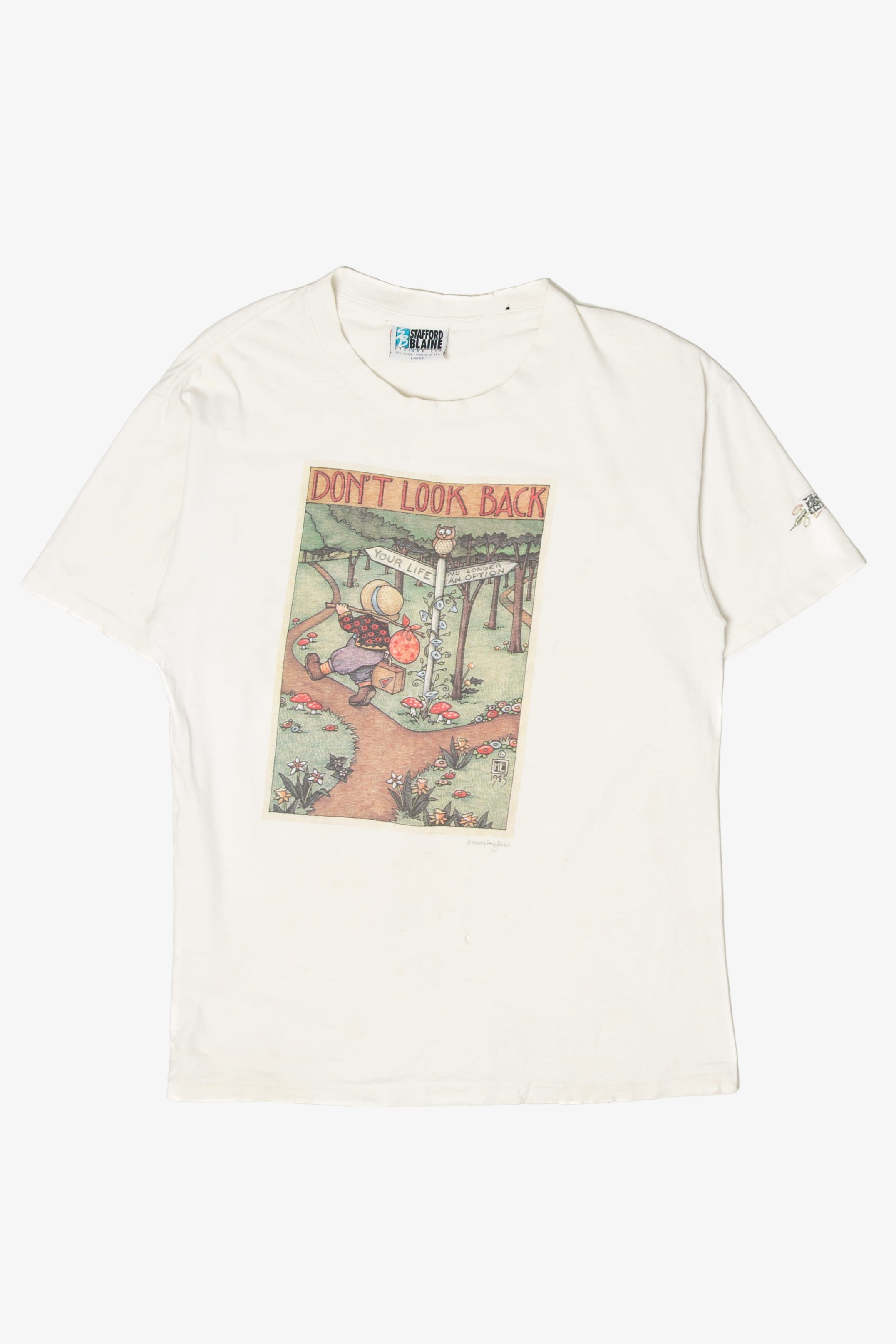 Vintage "Don't Look Back" T-Shirt (1980s)