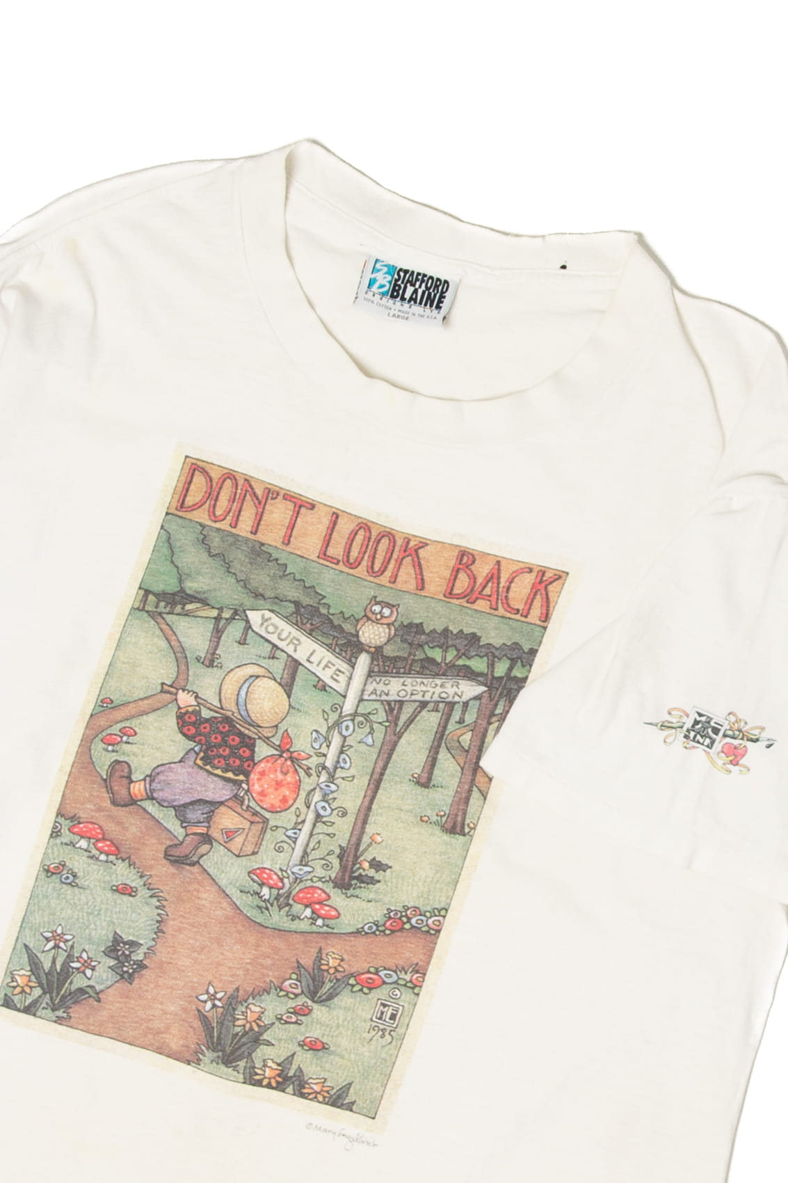 Vintage "Don't Look Back" T-Shirt (1980s)