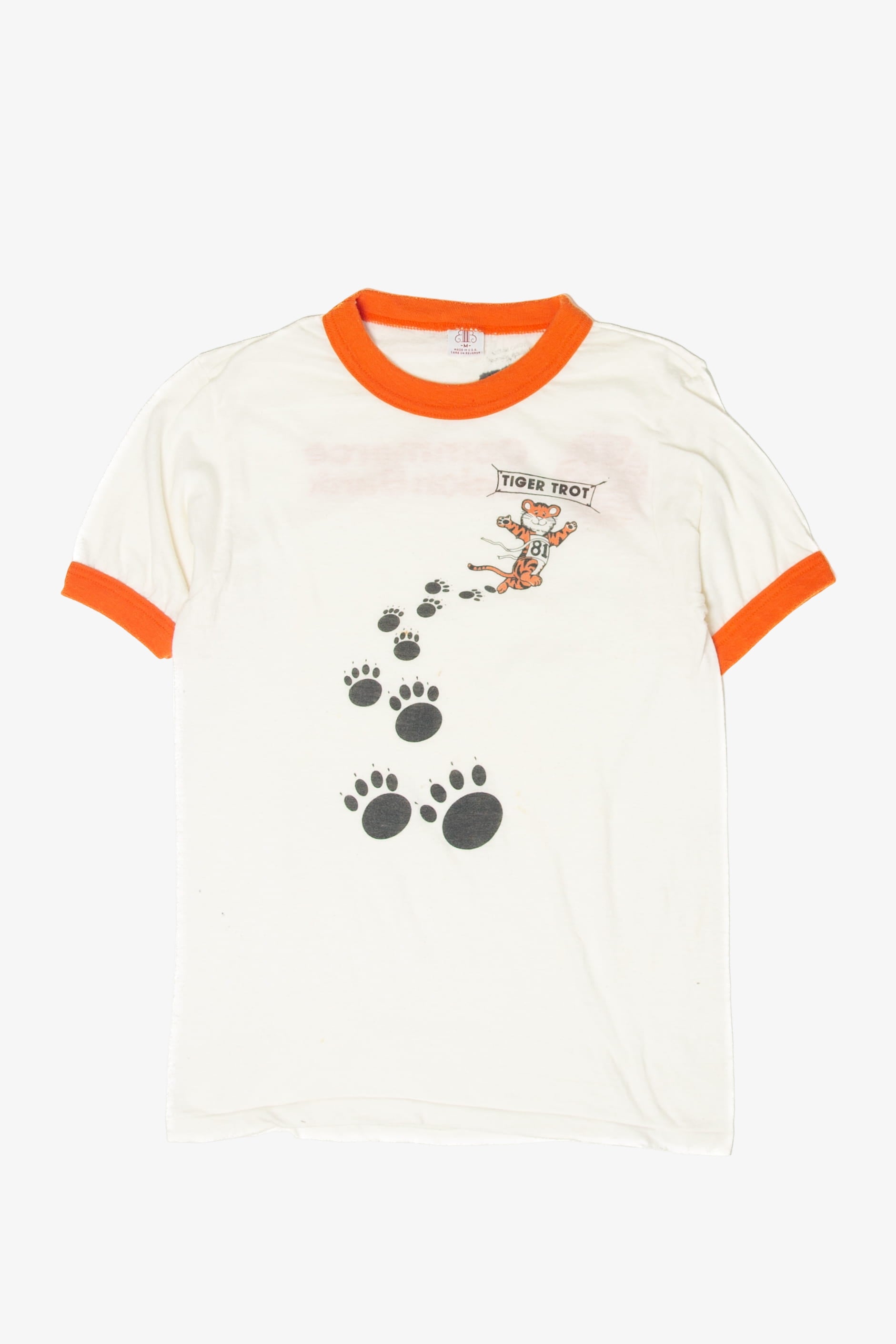 Vintage Commerce Union Bank "Tiger Trot" T-Shirt (1980s)