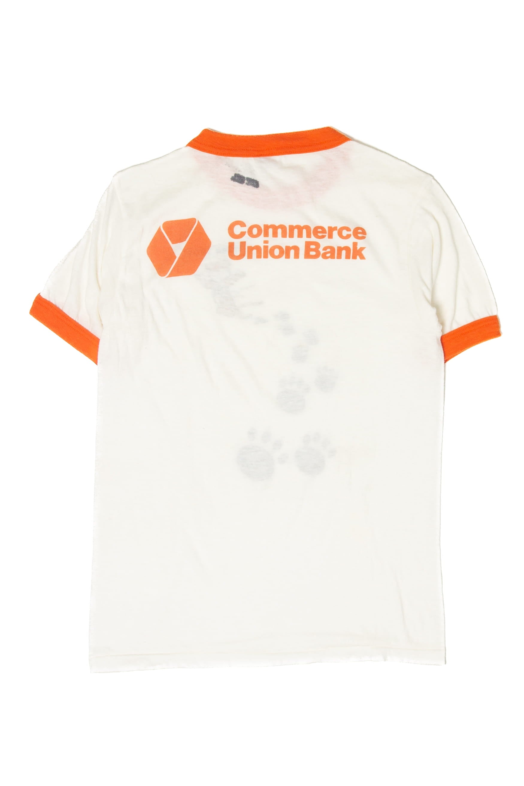 Vintage Commerce Union Bank "Tiger Trot" T-Shirt (1980s)