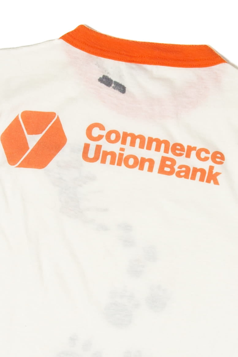 Vintage Commerce Union Bank "Tiger Trot" T-Shirt (1980s)