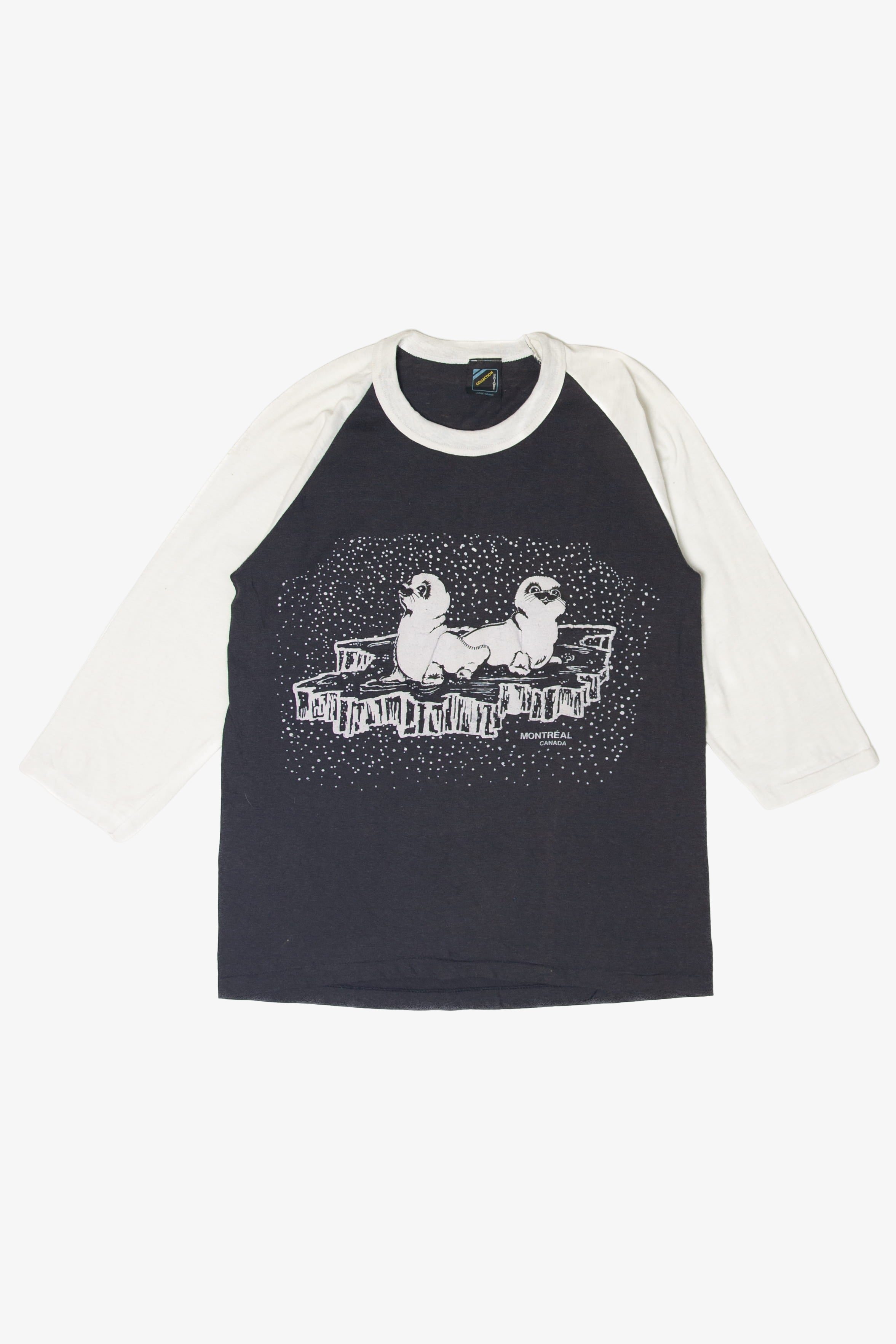 Vintage Baby Seals Montreal Canada T-Shirt (1980s)