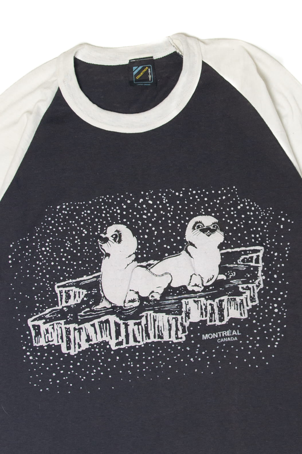 Vintage Baby Seals Montreal Canada T-Shirt (1980s)