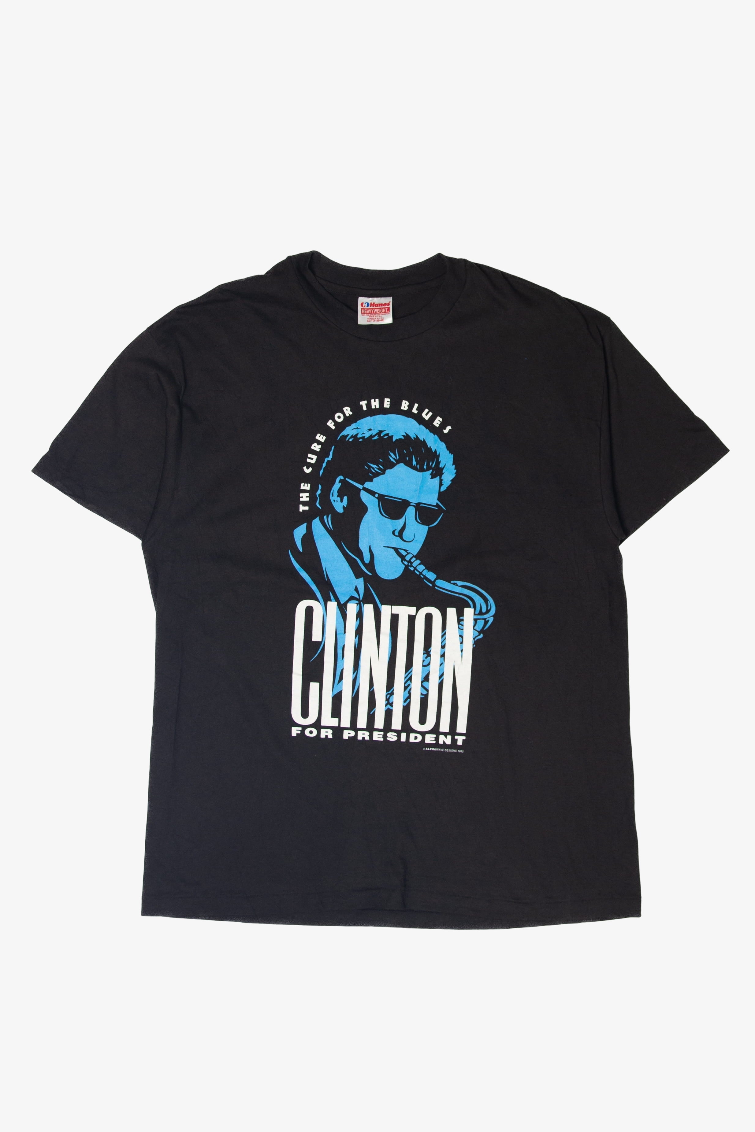 Vintage Bill Clinton For President T-Shirt (1990s)