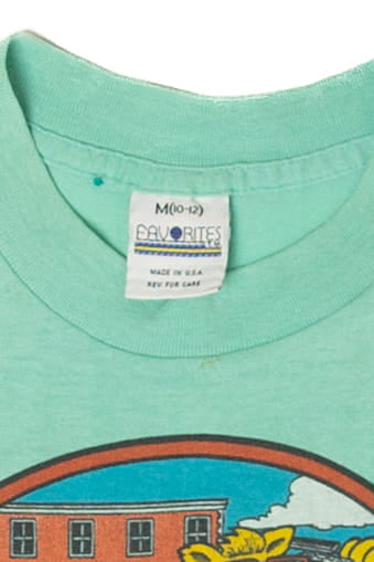 Vintage  "I'm Taking A Vacation From Education" Kids T-Shirt (1980s)