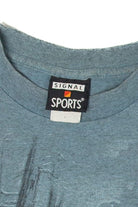 Vintage Wolves In Forest Wrap Around Graphic T-Shirt (1990s)