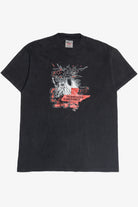 Vintage "Tennessee Careforce" Wizard Single Stitch T-Shirt (1990s)