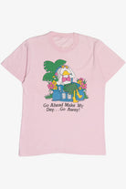 Vintage "Go Away!" Vacation Duck Graphic T-Shirt (1990s)