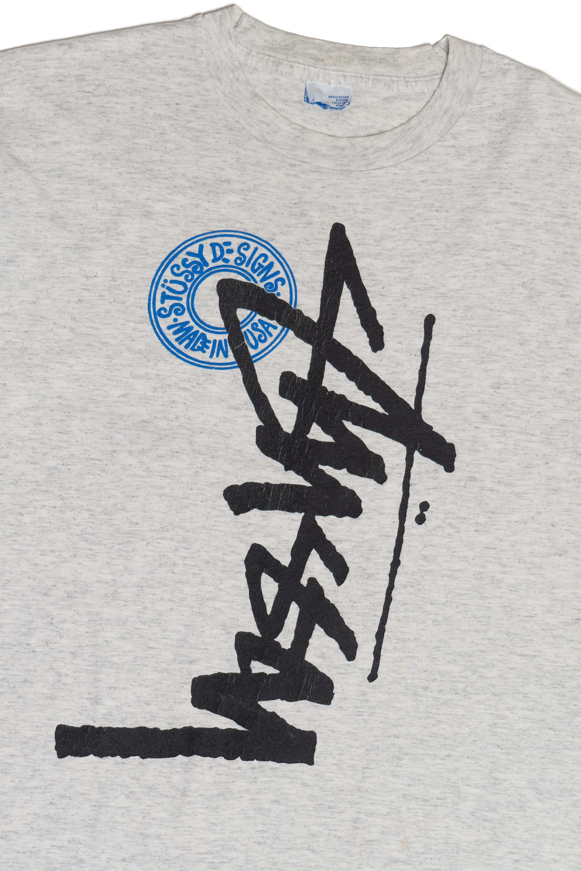 Vintage Stussy Logo Single Stitch T-Shirt (1990s)