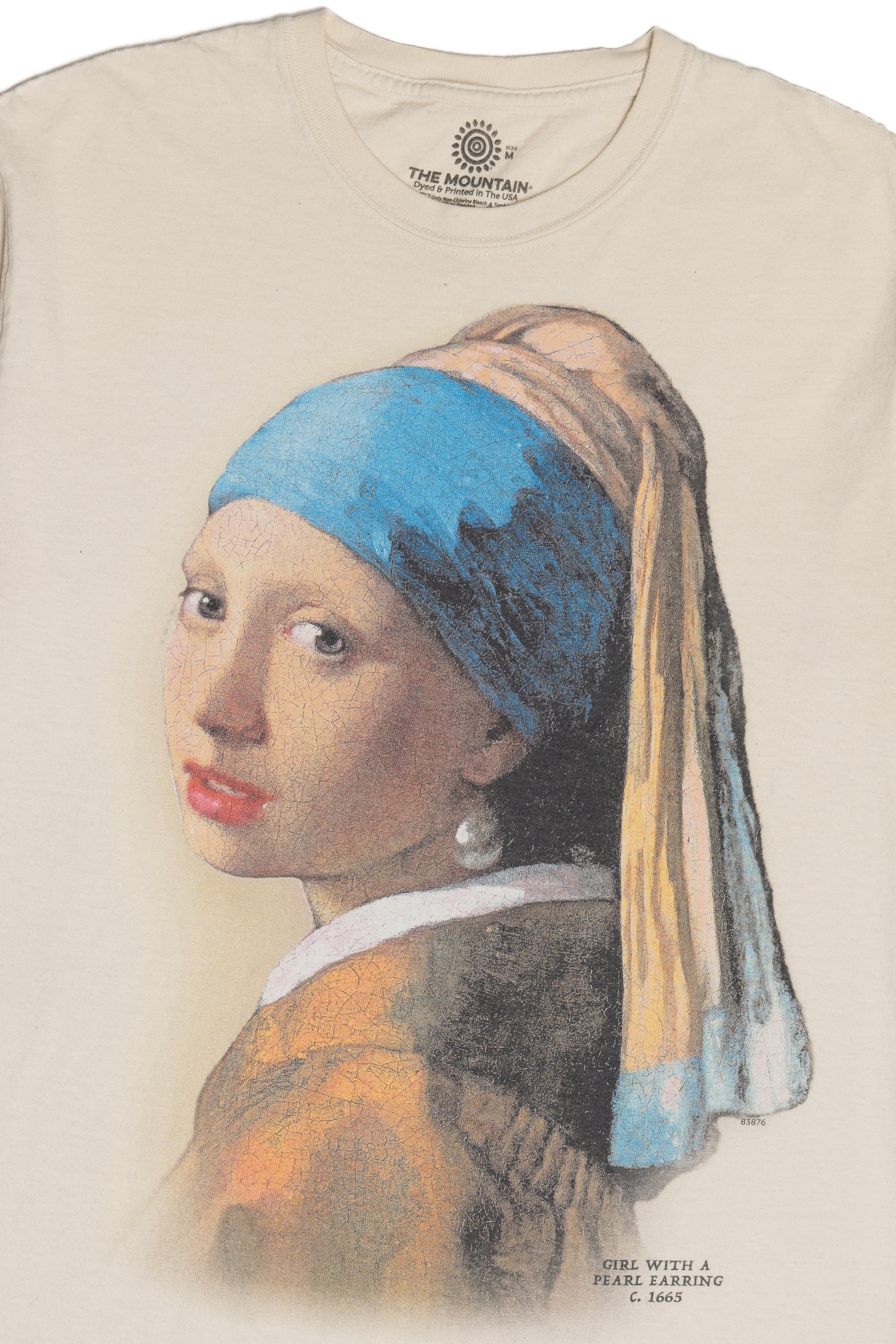 Girl With A Pearl Earring The Mountain T-Shirt