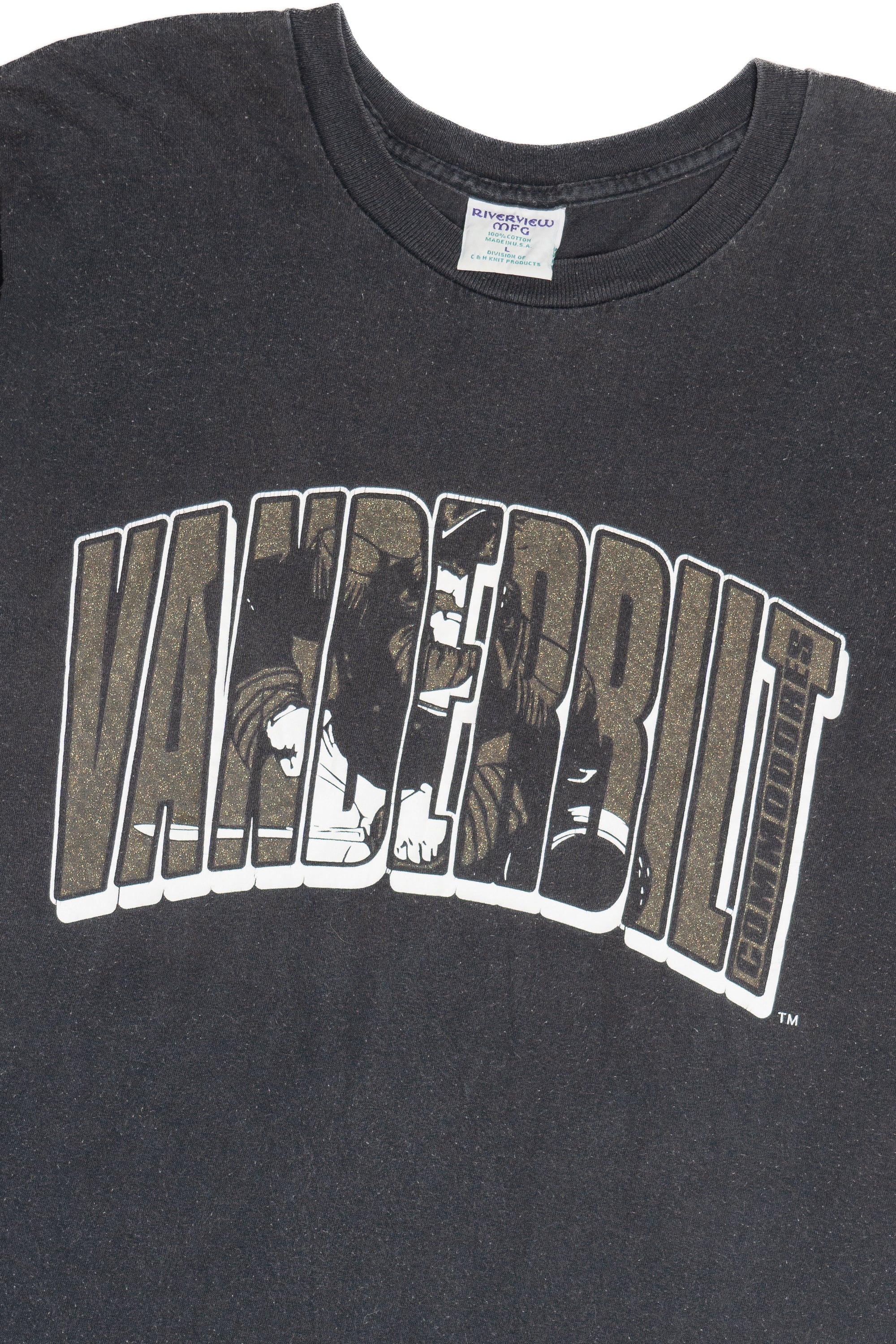 Vintage "Vanderbilt" University Commodores Single Stitch T-Shirt (1990s)