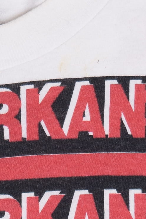 Vintage University Of Arkansas Razorbacks All Over Print T-Shirt (1990s)
